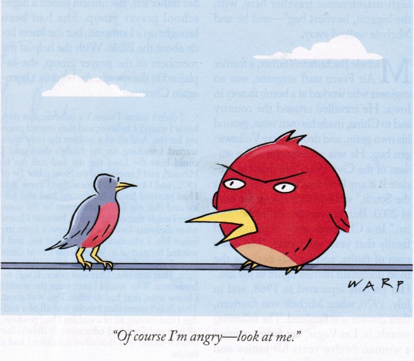 Cartoon, Anger