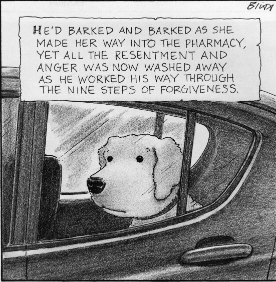 Cartoon,Forgiveness Dog